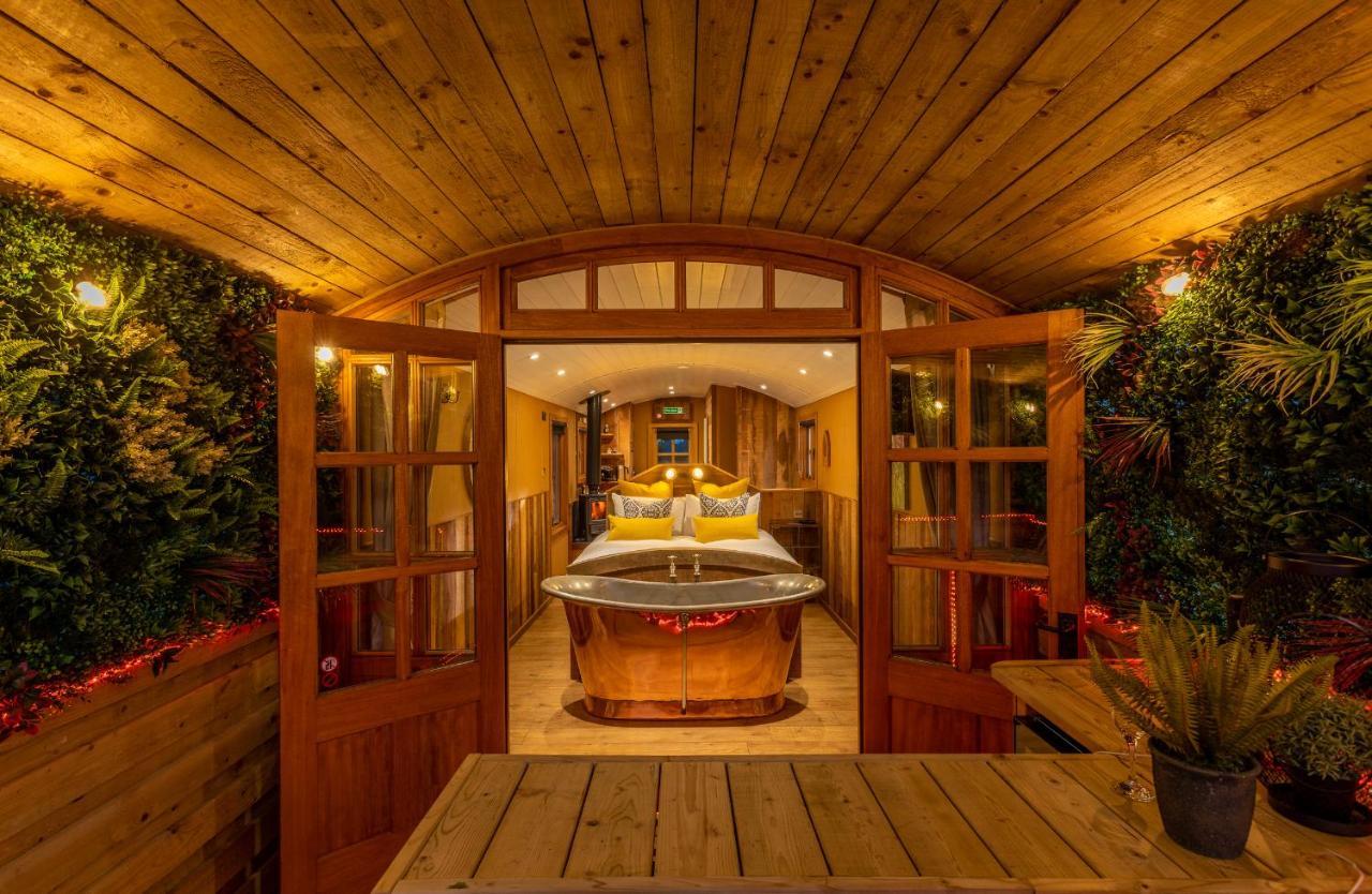 Apartmán Ashwood Shepherd Hut -Ockeridge Rural Retreats Worcester Exteriér fotografie