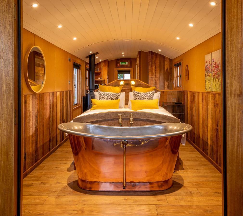 Apartmán Ashwood Shepherd Hut -Ockeridge Rural Retreats Worcester Exteriér fotografie
