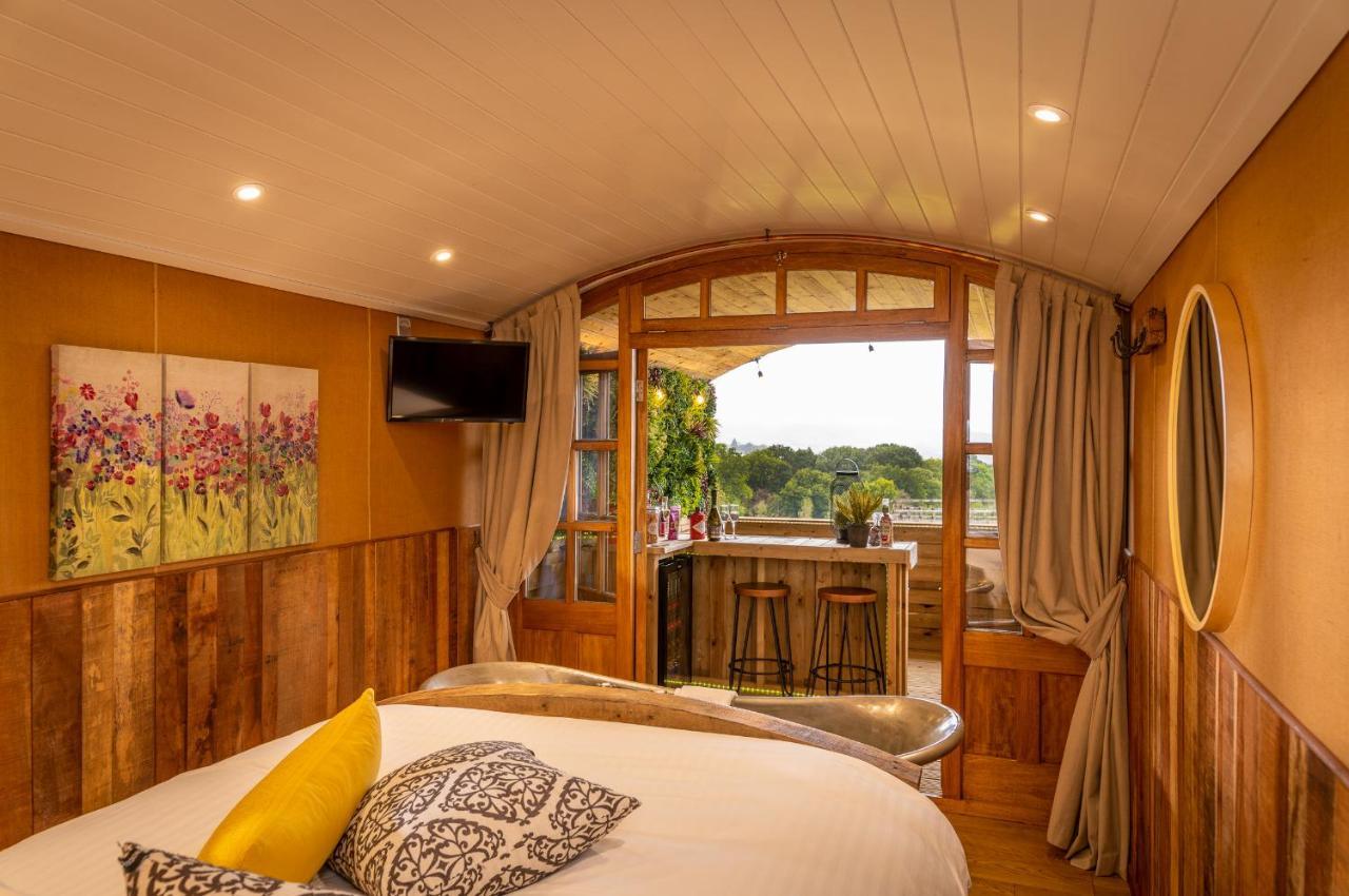 Apartmán Ashwood Shepherd Hut -Ockeridge Rural Retreats Worcester Exteriér fotografie