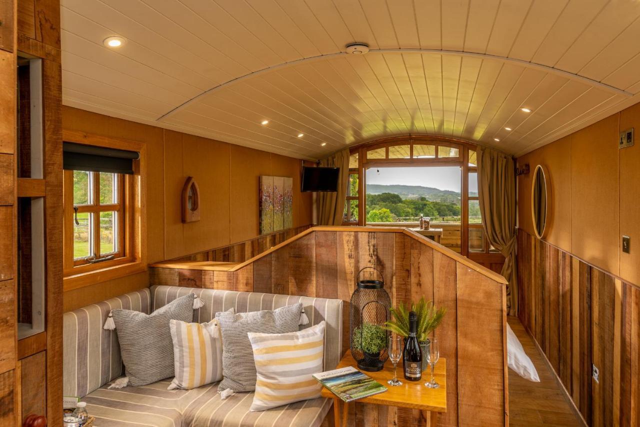 Apartmán Ashwood Shepherd Hut -Ockeridge Rural Retreats Worcester Exteriér fotografie