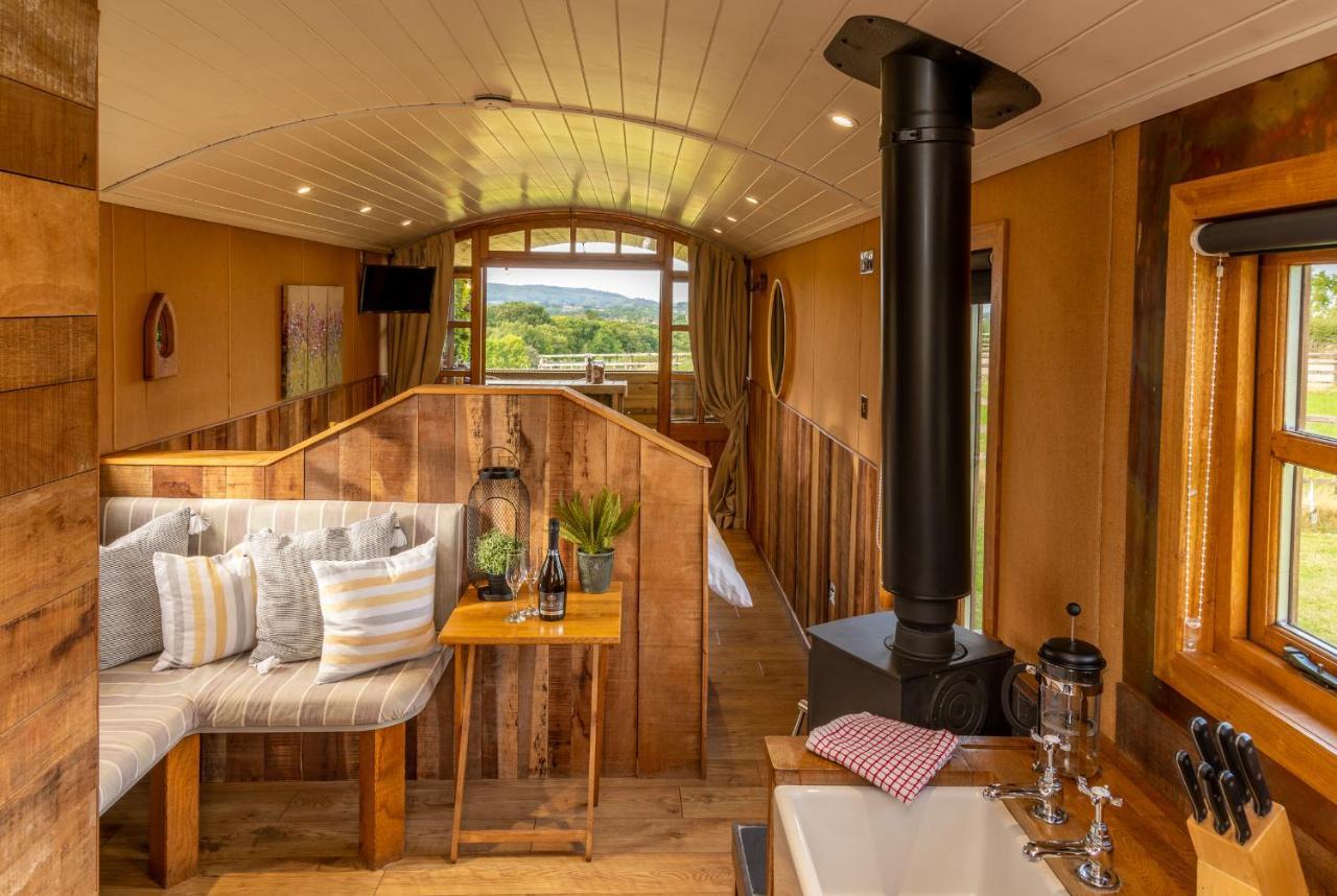 Apartmán Ashwood Shepherd Hut -Ockeridge Rural Retreats Worcester Exteriér fotografie
